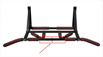 Турник три хвата + пресс, мультихват Central Sport (черн.) БРАК