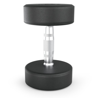 Гантели круглые обрезиненные UNIX Fit PRO (15 кг, 2 шт)