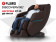 Просторное массажное кресло FUJIMO DISCOVERY 3D XL (коричневый)