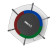 Батут UNIX Line Simple 8 ft Color (outside)