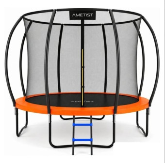 Батут AMETIST PRO Inside D312-10FT (Blue, Orange)
