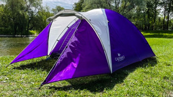 Палатка Сalviano ACAMPER ACCO 4 (пурпурный)