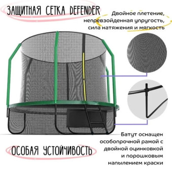 Батут с защитной сеткой KedaJump Jumpinator 8FT