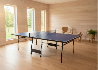 Теннисный стол Central Sport Indoor Flick (blue) с сеткой