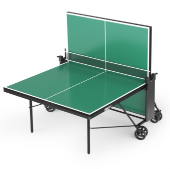 Теннисный стол UNIX Line Compact indoor 18mm MDF (Зеленый)