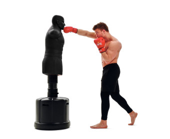 Манекен DFC Boxing Punching Man-Heavy TLS-AB (черный)