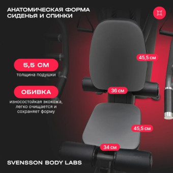 Силовой комплекс полукоммерческий SVENSSON BODY LABS RIGEL PLUS PRO