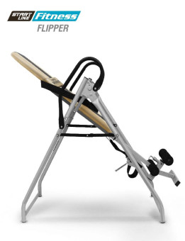 Инверсионный стол Start Line Fitness FLIPPER (бежево-серый)