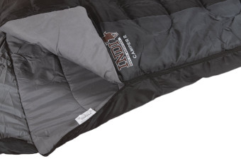 Спальный мешок INDI Camper L-zip (серый)
