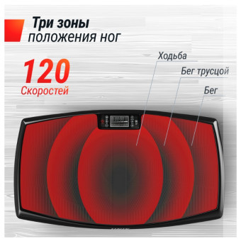 Виброплатформа UNIX Fit Boost 4D (черный)