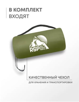 Самонадувающийся коврик RSP Sunny 38 (оливково-зелёный)