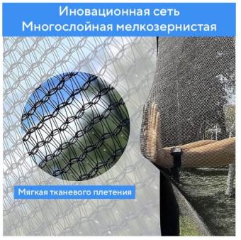 Батут PERFETTO SPORT PREMIUM STRONG 8 (диаметр 2,4м, зеленый)