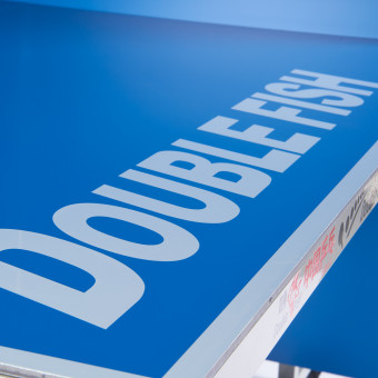 Теннисный стол DOUBLE FISH Outdoor AW-138 (синий)