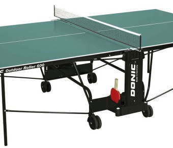 Теннисный стол DONIC OUTDOOR ROLLER 600 (Зеленый)