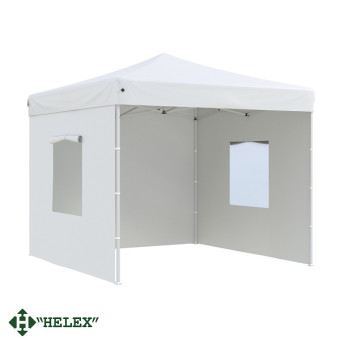 Тент-шатер быстросборный Helex 24330 3x3х3м полиэстер (белый)