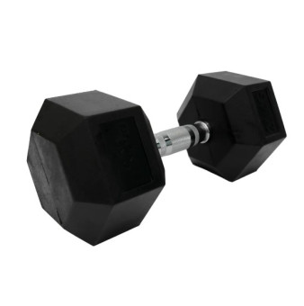 Набор гексагональных обрезиненных гантелей BRONZE GYM (2.5-25 кг)