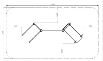 Турник с брусьями и лавкой для пресса Central Sport Pro, ARWOK018.1