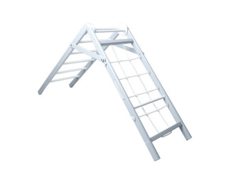 Детский спортивный комплекс PERFETTO SPORT PS-130, Scala in legno con rete 2 (серый)