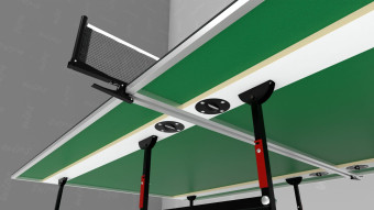 Теннисный стол WIPS Roller Outdoor Composite (зеленый)
