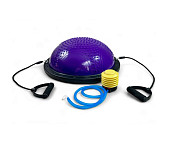 Балансировочная платформа CALVIANO Bosu Ball 58 см (фиолетовый)
