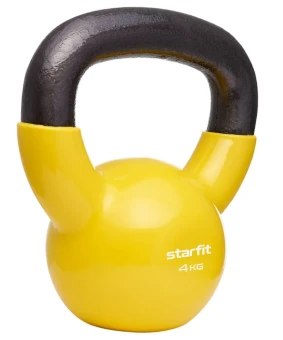 Гиря Starfit DB-401 (4 кг) желтый