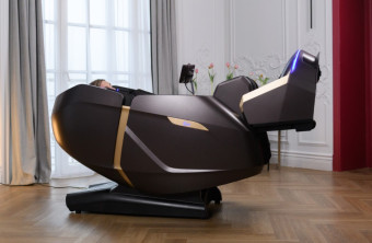 Массажное кресло Orlauf Angel (Темно-коричневый)