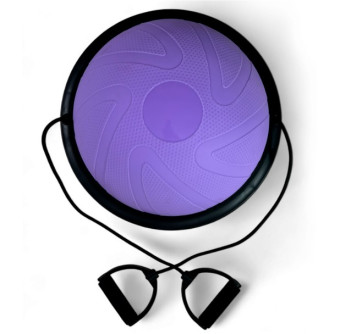 Балансировочная платформа CALVIANO Bosu Ball 46 см (фиолетовый)