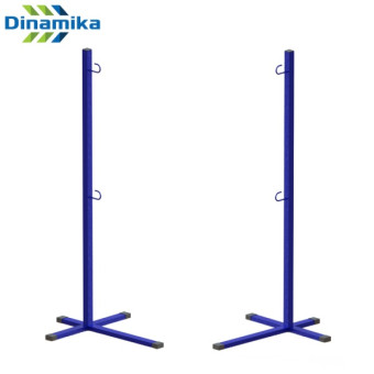 Стойки для бадминтона передвижные Dinamika ZSO-004261 (синий)