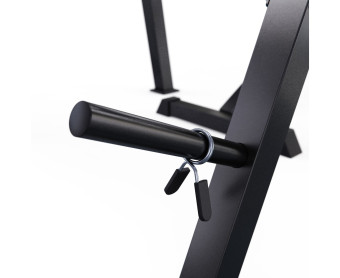 Скамья со стойками под штангу DFC GORILLA (с партой для бицепса)