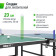 Теннисный стол UNIX Line Indoor 15 mm MDF (Зеленый)