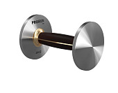 Гантель из нержавеющей стали и черного дерева PROIRON Г1020НЧ (2кг)