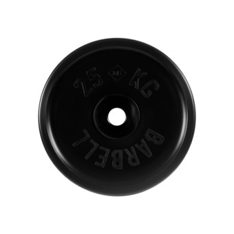 Диск олимпийский Barbell d51 мм (черный, 25 кг)