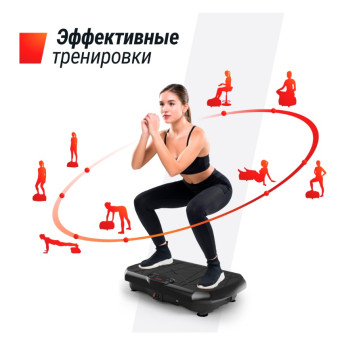 Виброплатформа UNIX Fit Edge 2D (черный)