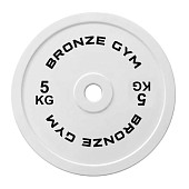 Диск калиброванный BRONZE GYM для пауэрлифтинга (5 кг)