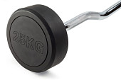 Штанга неразборная с изогнутым грифом VictoryFit VF-DX5250 (25 кг)
