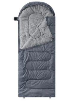 Спальный мешок RSP Sleep 150 L (серый, 220x80см, молния слева)