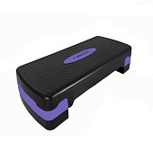 Степ-платформа UNIX Fit для фитнеса 2 уровня, 68 см (фиолетовый)