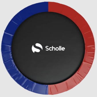 Батут Scholle Space Twin 10FT (красный-синий)