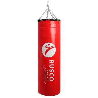 Мешок боксерский RuscoSport, Вес 48 кг. 150см, d35 красный