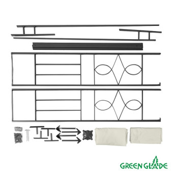 Тент садовый Green Glade 43302
