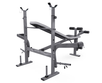 Скамья со стойками под штангу DFC D702 PRO (широкий хват)