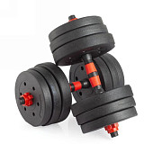 Гантели разборные с грифом VictoryFit VF-DС200 (20 кг, 2 шт. х 10 кг.) 