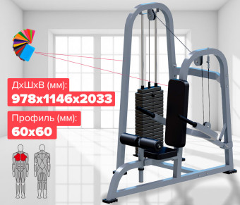 Жим к низу Central Sport Pro, ARMSX210
