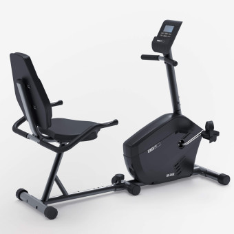 Горизонтальный велотренажер UNIX Fit BR-340E Compact (черный)