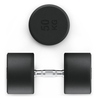 Гантели круглые обрезиненные UNIX Fit PRO (50 кг, 2 шт)