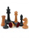 Шахматы Woodgames складные бук, 40мм с утяж. фиг.