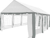 Торговая палатка Sundays Party 6x6 (белый/серый)