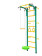Детская шведская стенка 40х40 ЛАЙТ НАВЕСНОЙ (зелено-желтый)