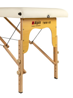 Массажный стол деревянный, Alpin TMW-70 (бежевый)
