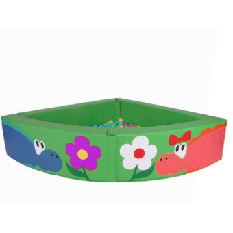 Сухой бассейн дракоша Dinamika ZSO-002699, 150х150х40х15 см